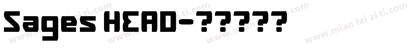 Sages HEAD字体转换